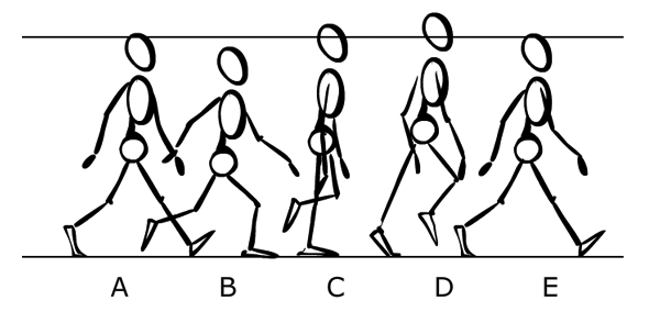 Как рисовать ходьбу