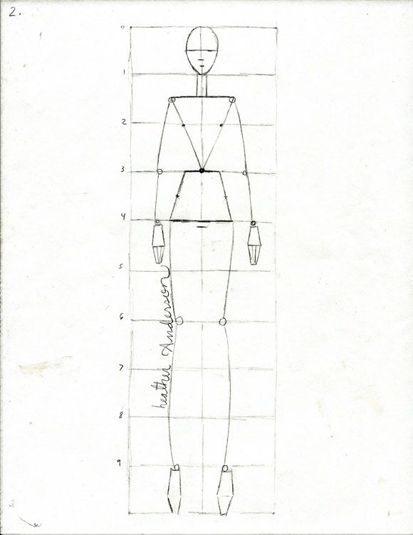 Рисунок модели схема. Пропорции в фэшн иллюстрации. Построение человека для дизайнера. Построение фэшн фигуры. Построение человека для рисования для дизайнеров.
