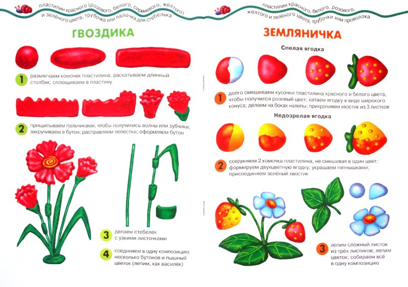 Схемы для лепки для дошкольников