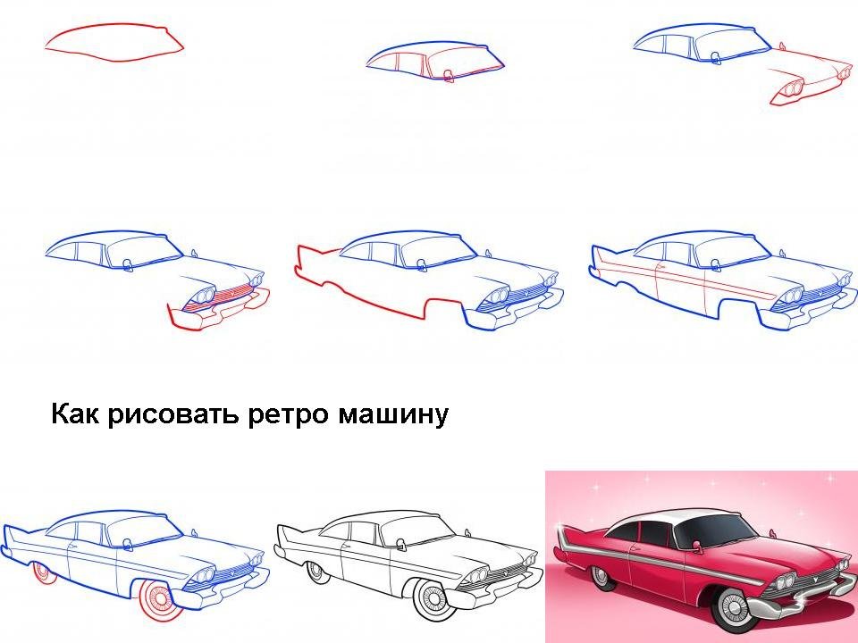 Машина которую рисовали в детстве