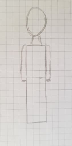 Как нарисовать мальчика шаг 3