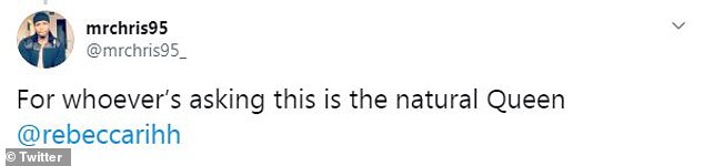 Stirring the pot: Christomy seemed to be enjoying the controversy, and in the comments, he called Rebecca a