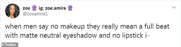 Say what? Christomy Christalin tweeted a photo of French Instagram model Rebecca Biangue, saying this is what he means when says he loves