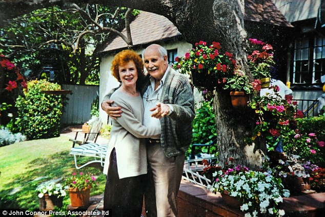 Judy was widowed almost exactly 15 years ago and misses her  husband, actor Tony Steedman, pictured