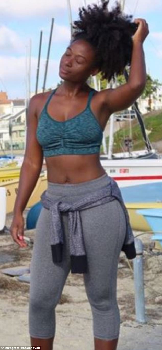 Gym bunny: Both Wendy and Dan work as personal trainers together and offer coaching and nutritional advise through their company True 4 You Fitness
