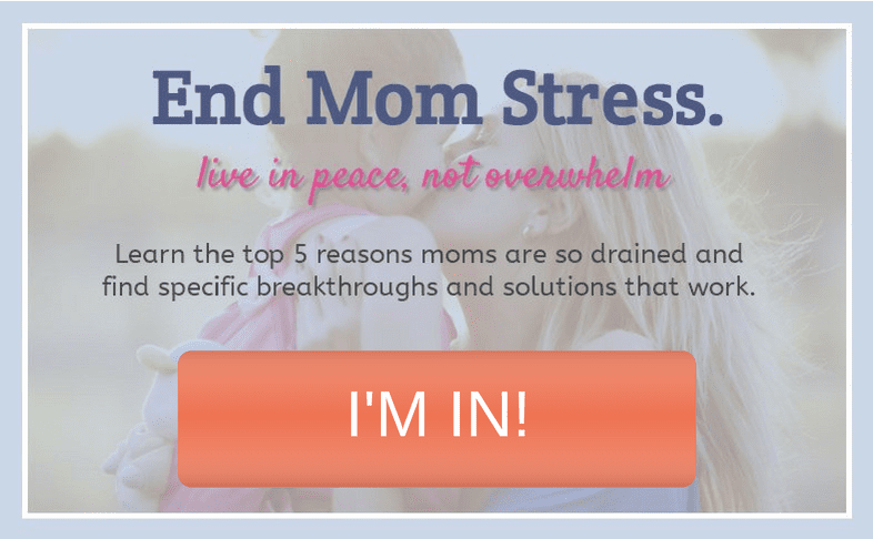 End Mom Stress. Live in peace, not overwhelm