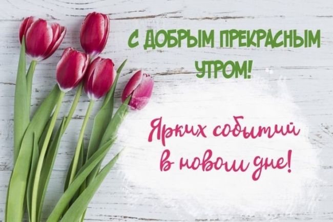 Доброе утро хорошего дня