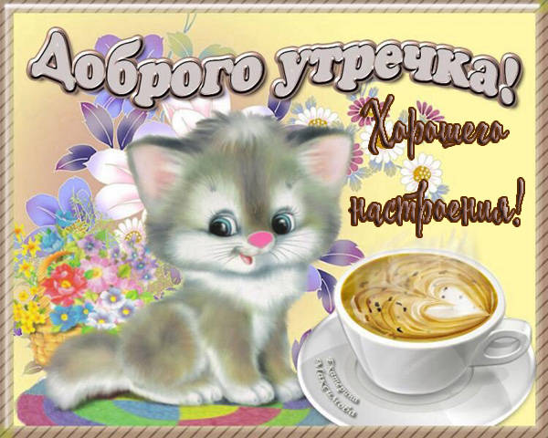 Доброго утра и хорошего настроения картинки скачать бесплатно