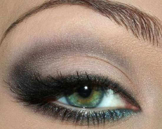Вечерний макияж для зелёных глаз фото Вечерний макияж для зелёных глаз фото