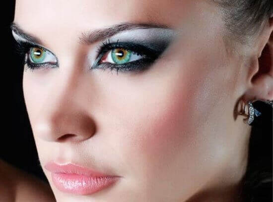 Вечерний макияж для зелёных глаз фото Вечерний макияж для зелёных глаз фото