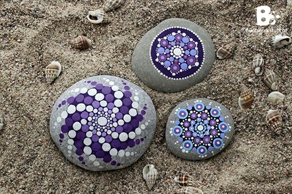 DIY Mandala Stone Patterns To Copy (15)