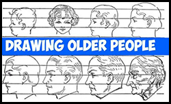 Drawing Elderly People