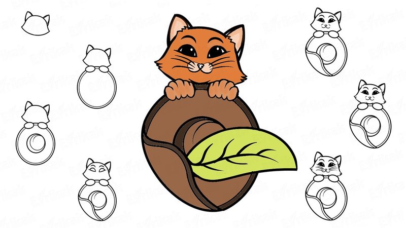 Puss-in-Boots Кот в сапогах: рисунок карандашом