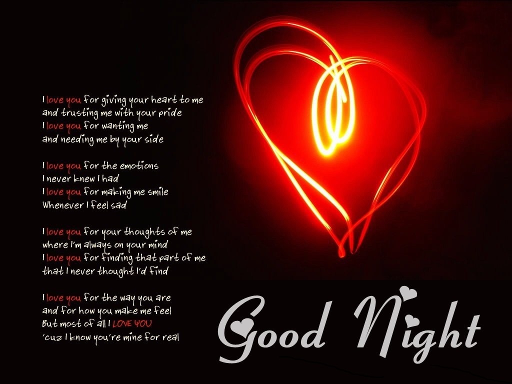 good night pictures for love
