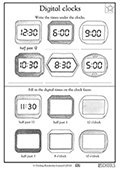 Reading-digital-clock
