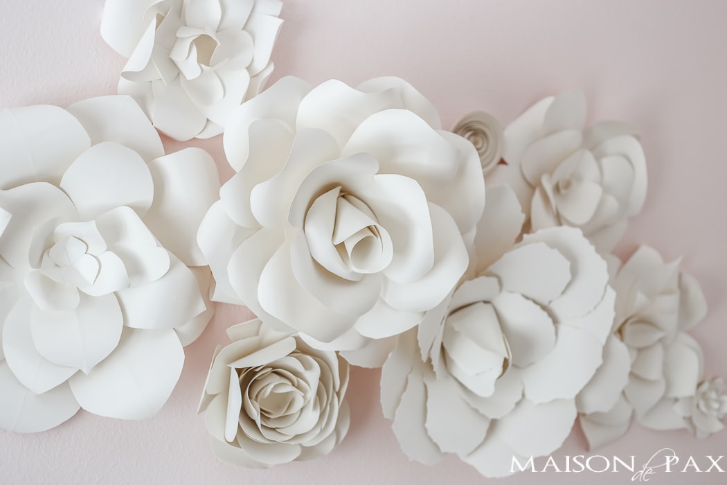 How to make paper flowers- Maison de Pax