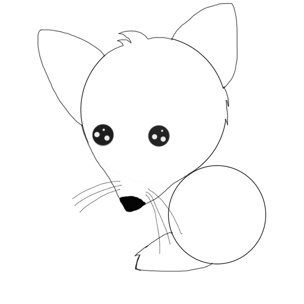 Рисуем лисичку с детьми: 10 простых шагов