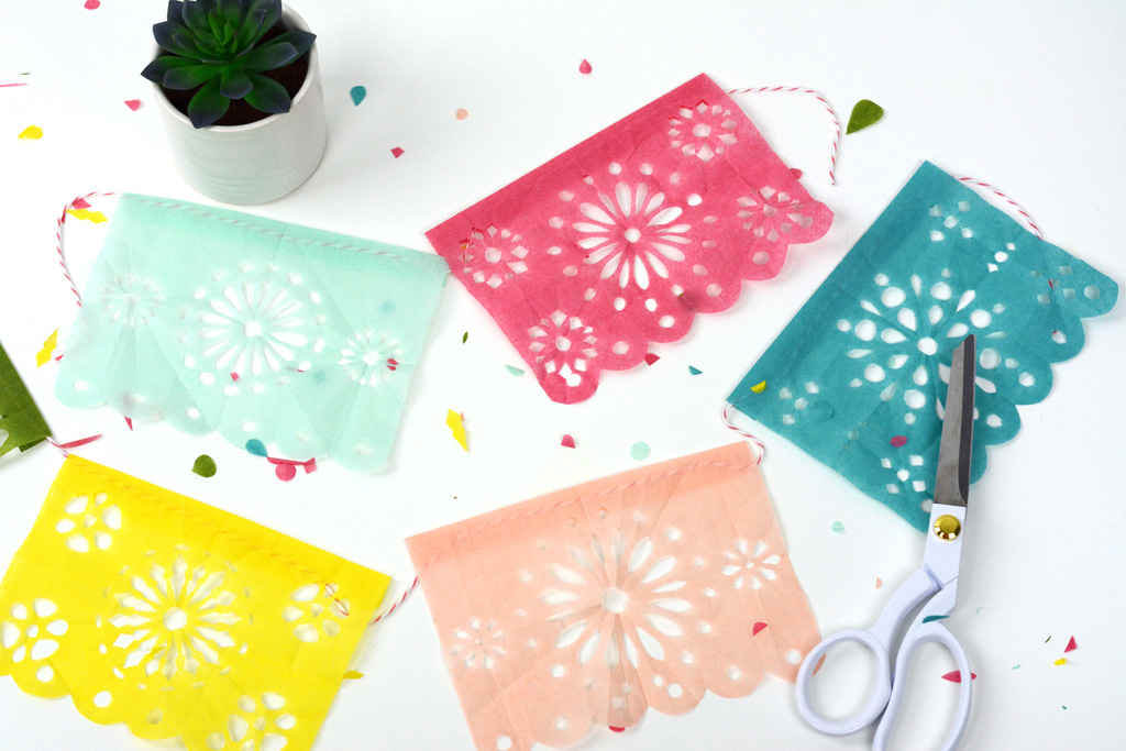 Fiesta Tissue Paper Banner
