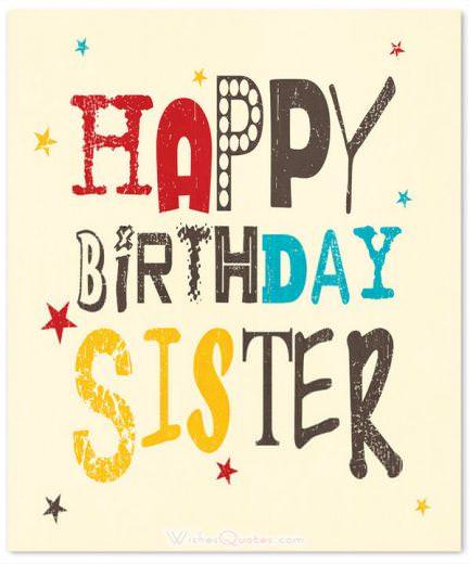 Happy Birthday Sister