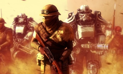 солдат роботы пустыня оружие