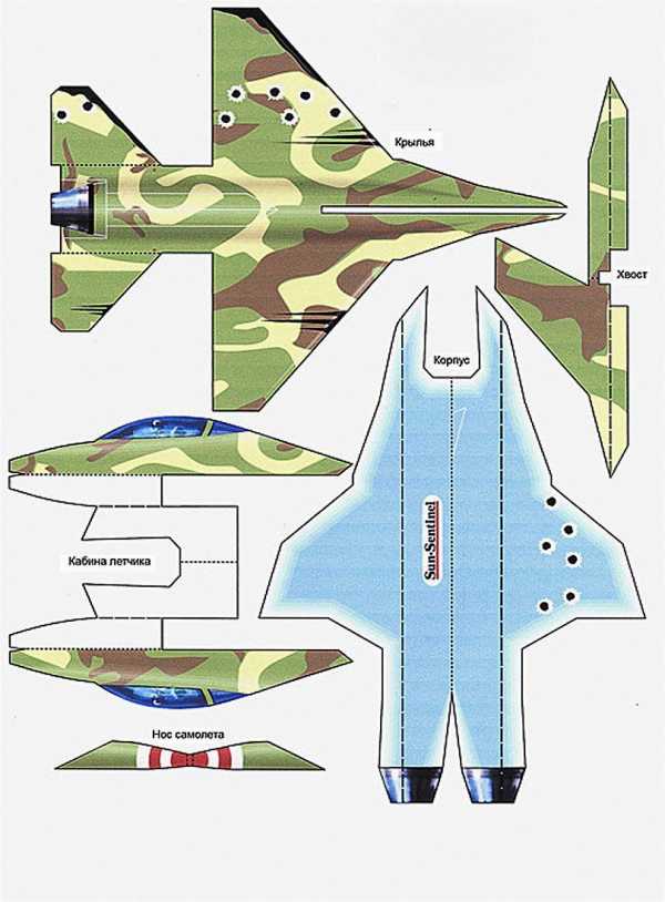 Самолеты из бумаги своими руками схемы и легко с второй мировой войны