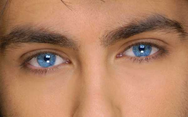 Карие линзы на голубые глаза фото до и после