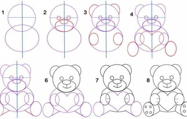 Рисунок пошагово 3 класс